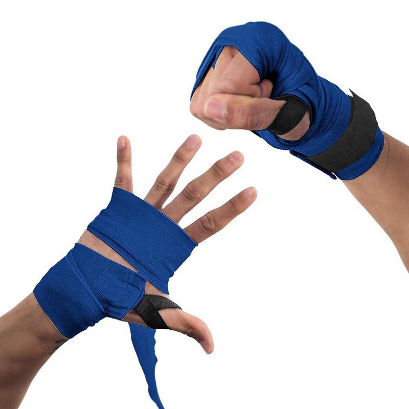 Vendas para Manos de Boxeo y Artes Marciales de 120 Plg Color Azul