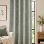 Cortina 137 x 228 cm Tela Black Out Emboss Color Gris