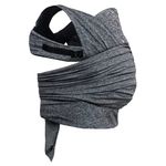Portabebés Híbrido Tipo Fular ComfyFit Evolution de Tela Suave para 3.5 a 15 Kg Color Gris