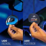 Aromatizante para Auto Colgante Madera y Cuero Diseño de Casco Lights Out Scent