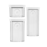 Set de Almacenamiento al Vacío Cube Fresh & Save Transparente, 6 Piezas