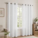 Cortina 135 x 240 Cm Livorno Color Blanco