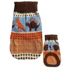 Suéter para Perro con Diseños de Dinosaurios y Patrones Tejidos Talla XS - Presentación Surtida