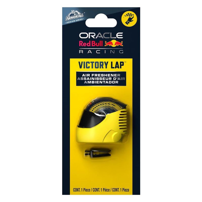 Aromatizante para Auto Rejilla de Ventilación Notas Cítricas Diseño de Casco Victory Lap