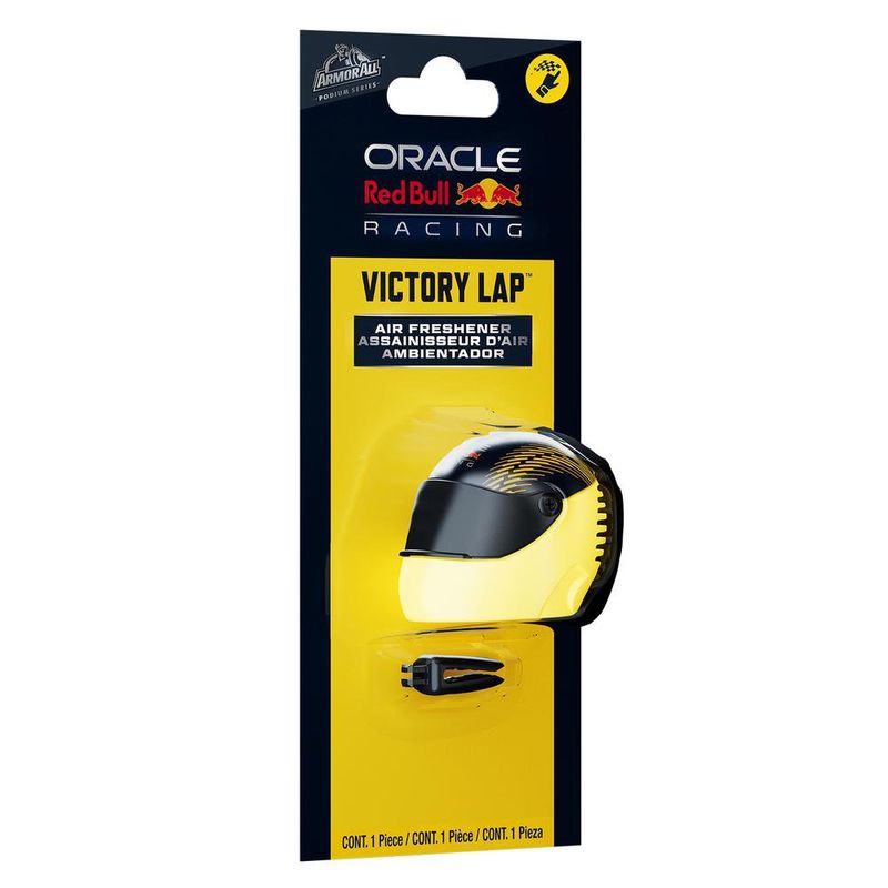 Aromatizante para Auto Rejilla de Ventilación Notas Cítricas Diseño de Casco Victory Lap