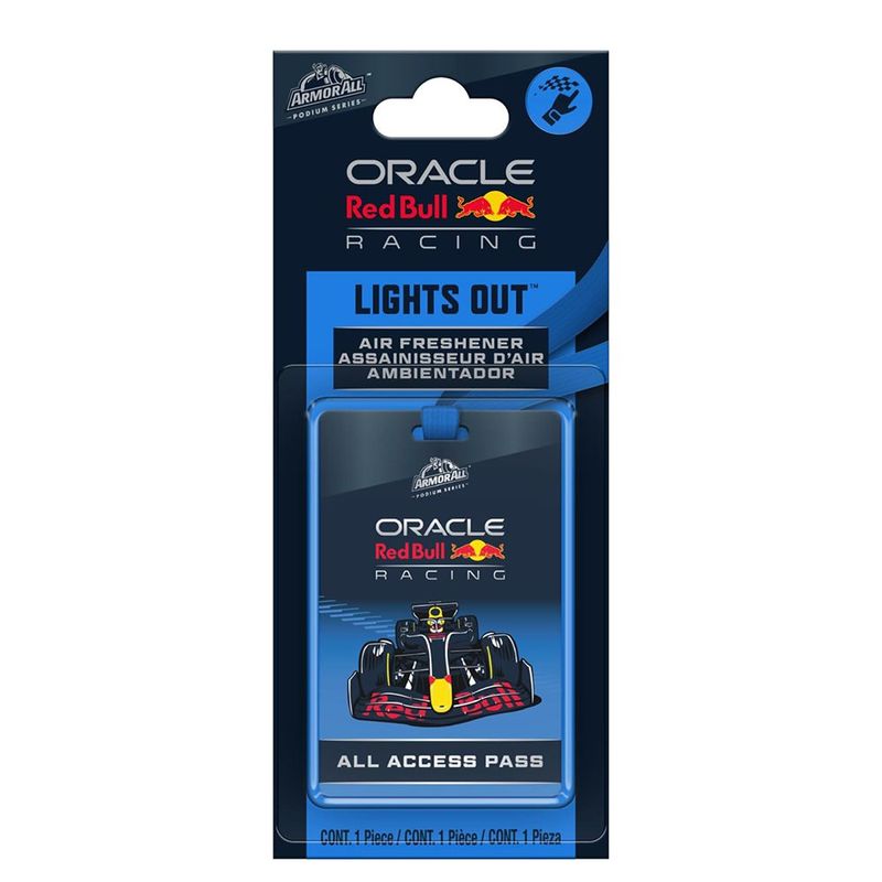 Aromatizante para Auto Colgante Madera y Cuero Diseño Pase Libre Lights Out