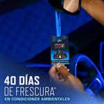 Aromatizante para Auto Colgante Madera y Cuero Diseño Pase Libre Lights Out