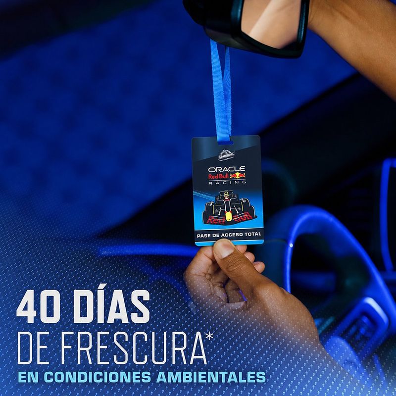 Aromatizante para Auto Colgante Madera y Cuero Diseño Pase Libre Lights Out