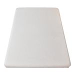 Cobertor para Colchón Tamaño Imperial Color Blanco