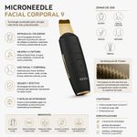 Exfoliante Facial y Eliminador de Puntos Negros 9 en 1 Color Negro