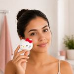 Cepillo para Limpieza Facial Sónico 4 en 1 Diseño Hello Kitty Color Blanco