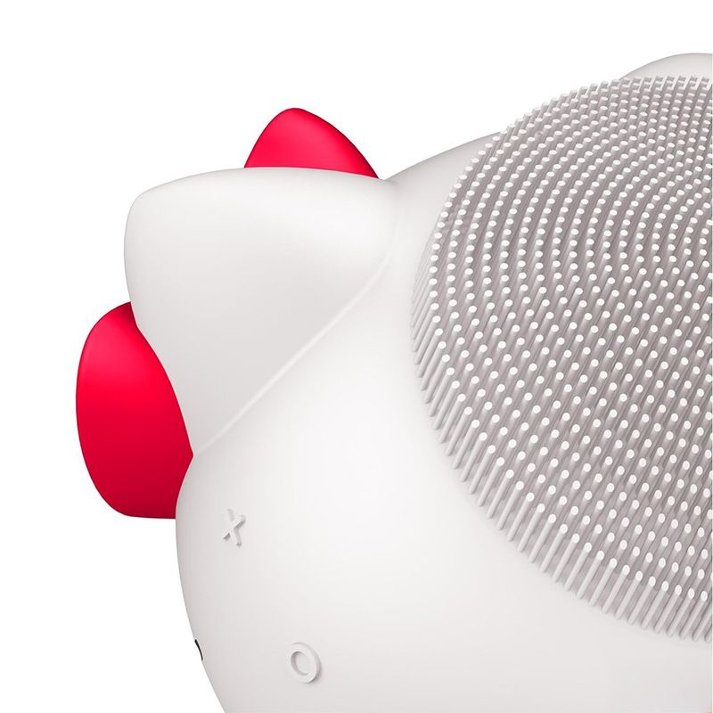 Cepillo para Limpieza Facial Sónico 4 en 1 Diseño Hello Kitty Color Blanco