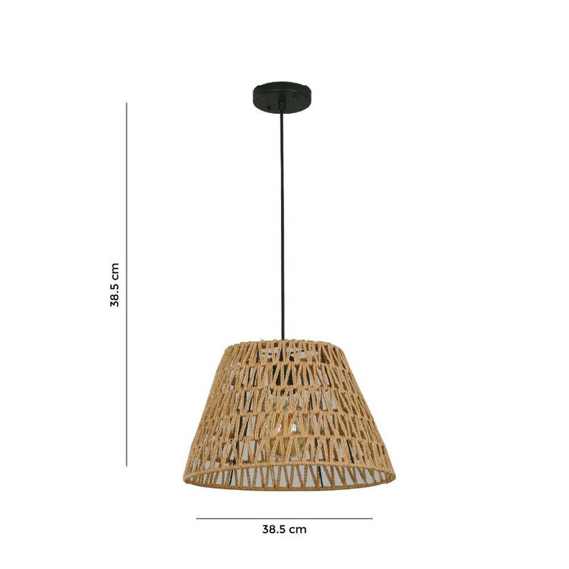 Lámpara de Colgar de Rattan Natural