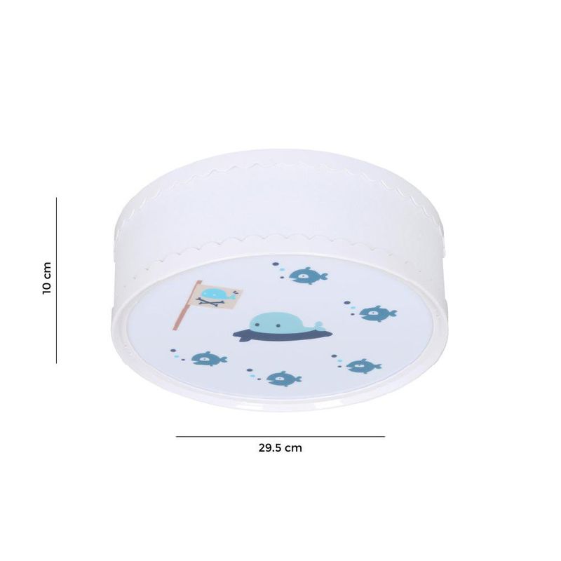 Plafón Infantil con Diseño de Carritos