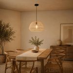 Lámpara de Colgar de Ratán 1 Luz