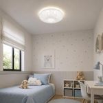 Plafón Led Color Blanco Redondo con Diseño de Círculos de 18 W 2CCT