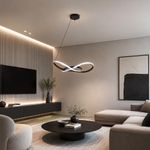 Lámpara de Colgar LED CCT Diseño Tipo Nudo Color Negro