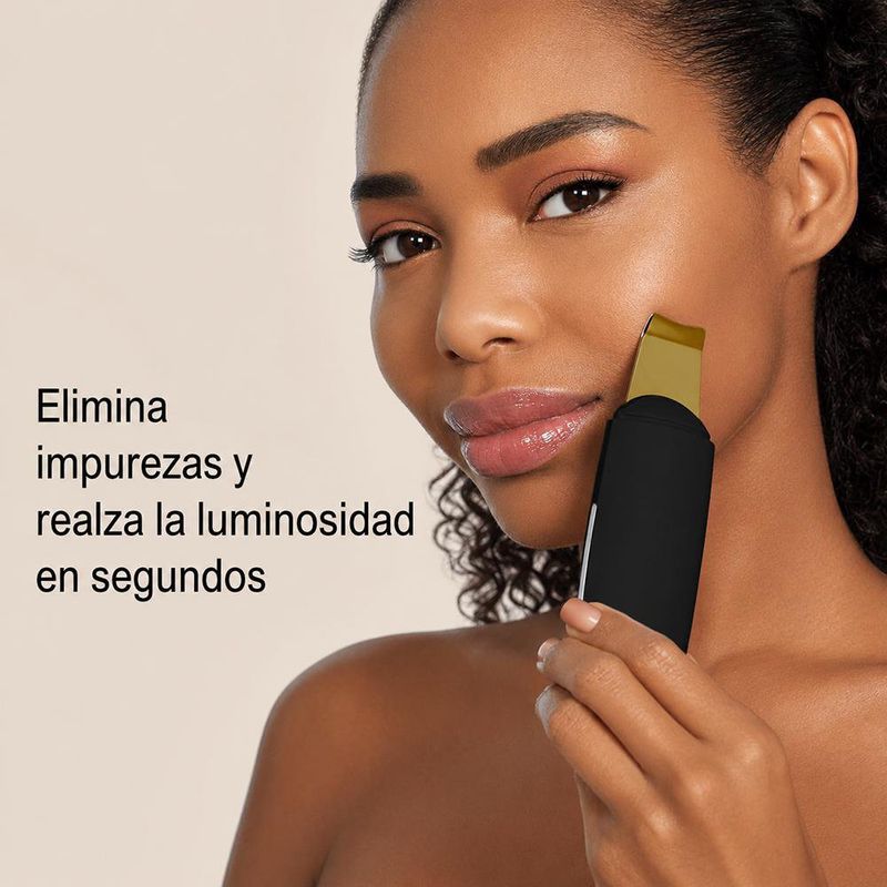 Exfoliante Facial y Eliminador de Puntos Negros 9 en 1 Color Negro