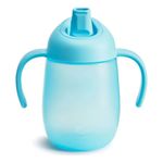 Taza Entrenadora Antifugas de 207 mL para Bebé Simple Clean con Asas Removibles Color Azul