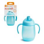 Taza Entrenadora Antifugas de 207 mL para Bebé Simple Clean con Asas Removibles Color Azul