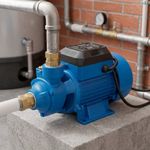 Bomba Periférica para Agua de 1/2 HP con Altura Máxima de 30 Metros y Flujo de 32 L/min