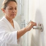 Barra de Seguridad para Baño Recta 50 cm Color Cromo