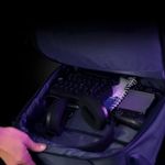 Mochila Gamer para Laptop de hasta 17 Plg con Puerto USB, USB-C y Candado TSA en Color Negro