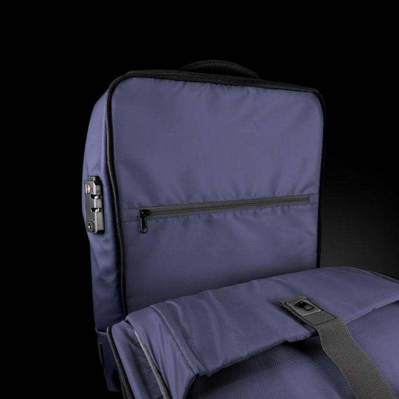 Mochila Gamer para Laptop de hasta 17 Plg con Puerto USB, USB-C y Candado TSA en Color Negro