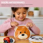Set de Bolsas Reutilizables para Snacks con Diseño de Animales 6 Unidades