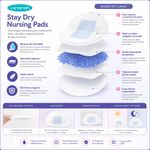 Protector de Lactancia Desechable Ultra Absorbente para Día y Noche, 36 Unidades