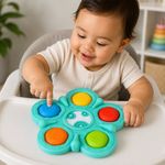 Juguete Sensorial en Forma de Flor con Botones Pop Interactivos 18 cm