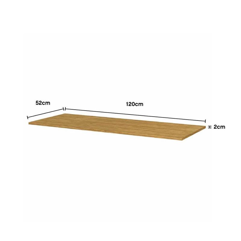 Top de Madera para Gabinete Base Verace 120 Cm
