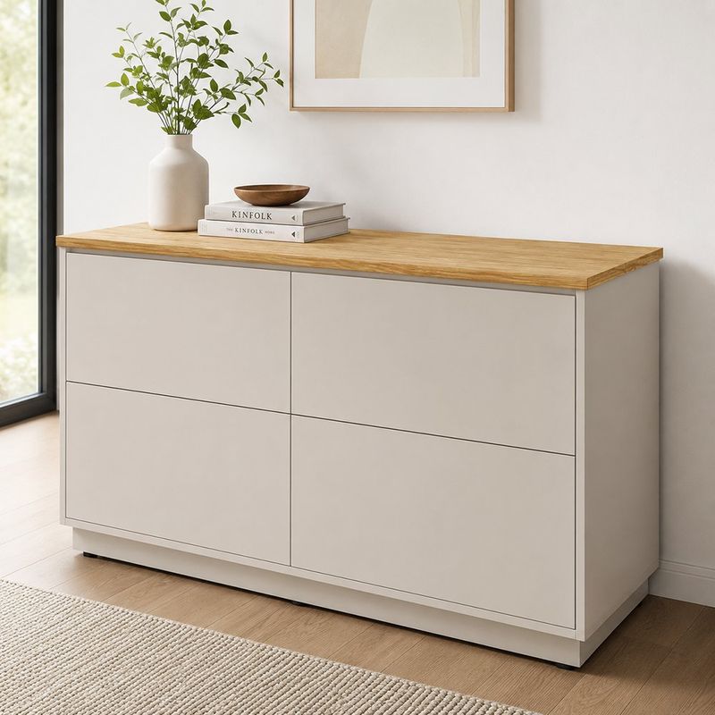 Top de Madera para Gabinete Base Verace 120 Cm