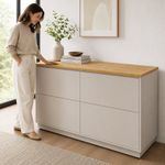 Top de Madera para Gabinete Base Verace 120 Cm