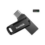 Unidad Flash Ultra Dual Drive Go USB Tipo C y USB Tipo A de 128 GB en Color Negro