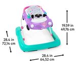 Andador 3 en 1 Speedster con Centro de Actividades Color Morado