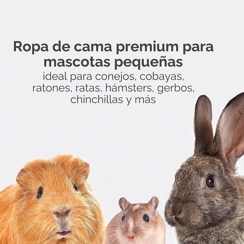 Ropa de Cama Natural para Pequeñas Mascotas 12.3 L