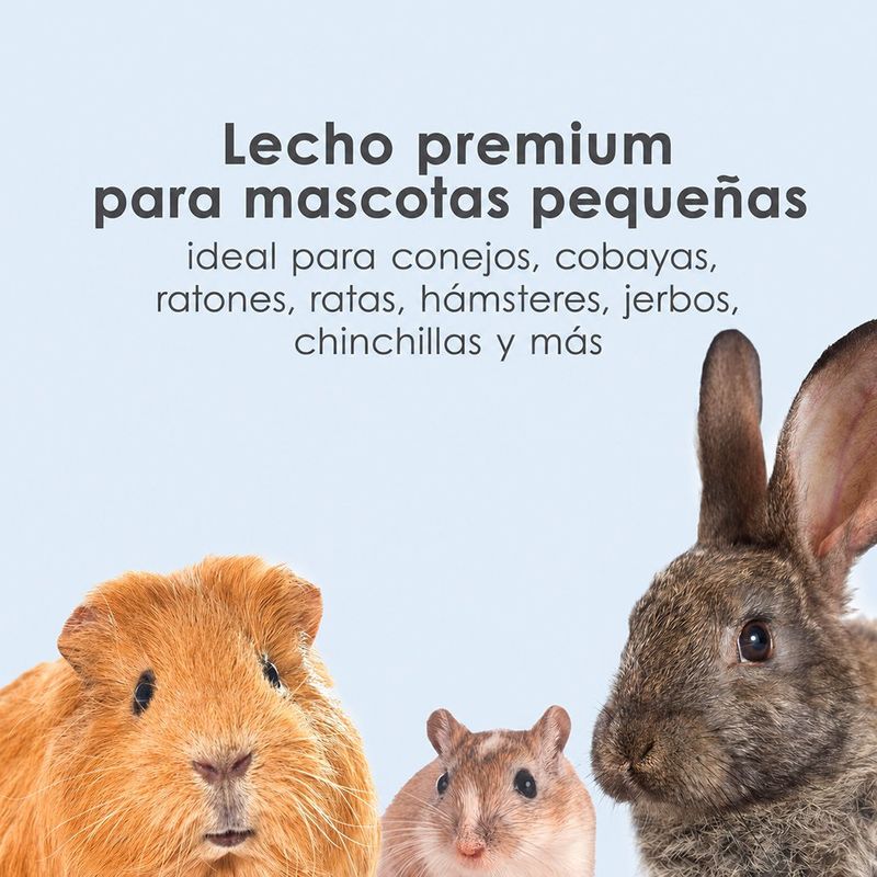 Ropa de Cama Blanca para Pequeñas Mascotas 12.3 L
