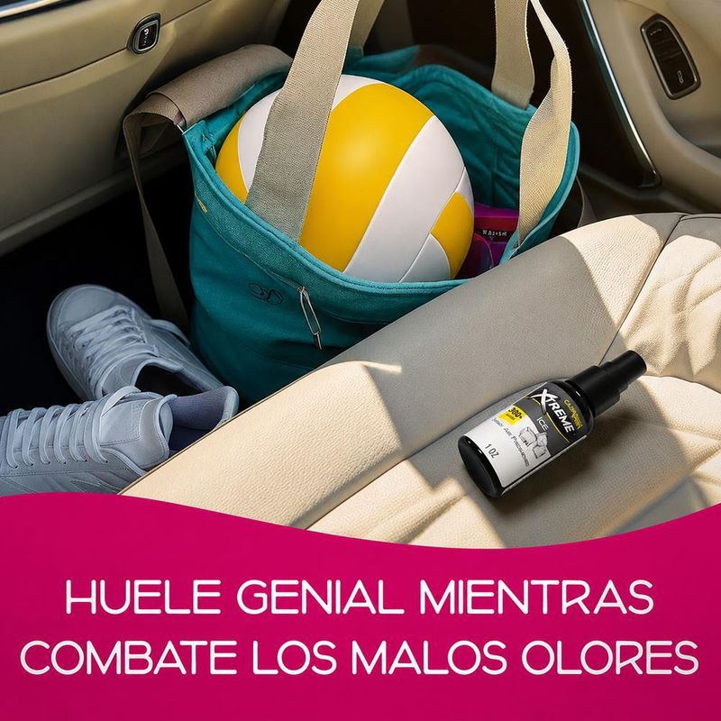 Aromatizante para Auto en Spray con 300+ Aplicaciones Aroma Hielo 1 Oz