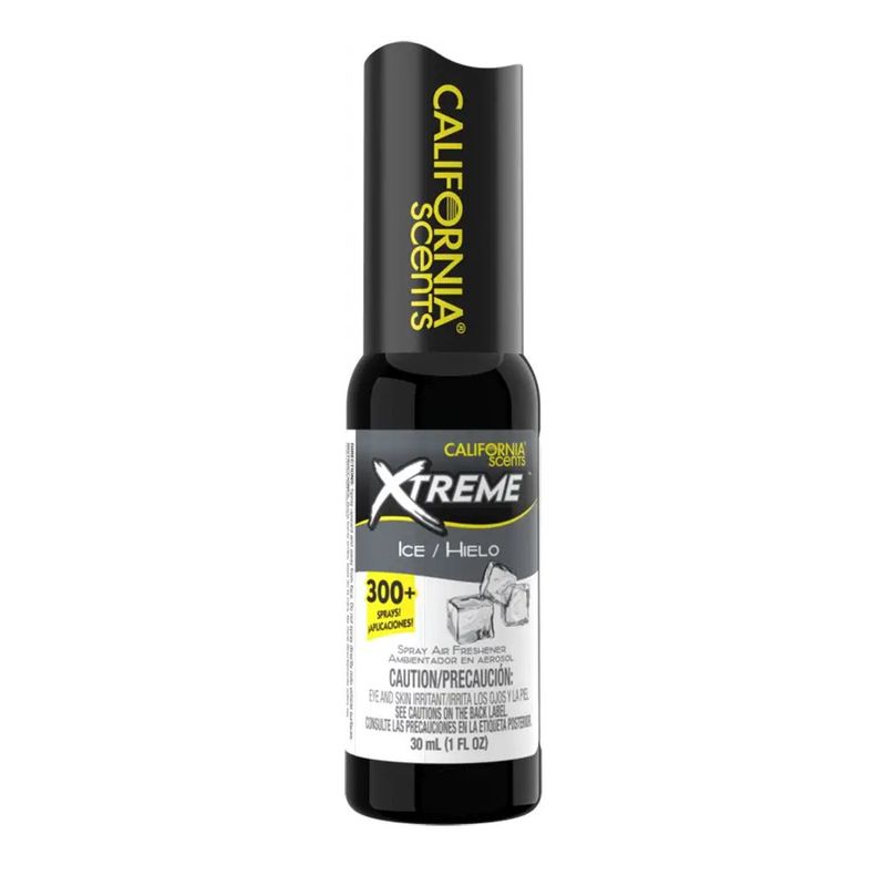 Aromatizante para Auto en Spray con 300+ Aplicaciones Aroma Hielo 1 Oz