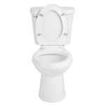 Sanitario de 2 Piezas Elongado Imperial para Baño Color Blanco