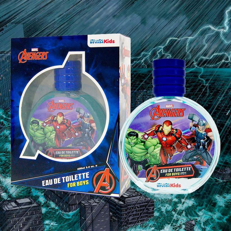 Perfume-Infantil-100-Ml-Avengers-Black---Marvel-Nevada-Kids