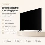 Televisor Smart de 98" Xiaomi S Mini LED 2026 Color Negro