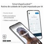 Set de Masajeadores Faciales Tecnología Frío-Calor 7 en 1 Color Negro 2 Piezas