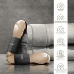 Set de Masajeadores Faciales Tecnología Frío-Calor 7 en 1 Color Negro 2 Piezas