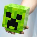 Lámpara de Creeper de Minecraft con Sonido para Escritorio de 9 x 11 Cm