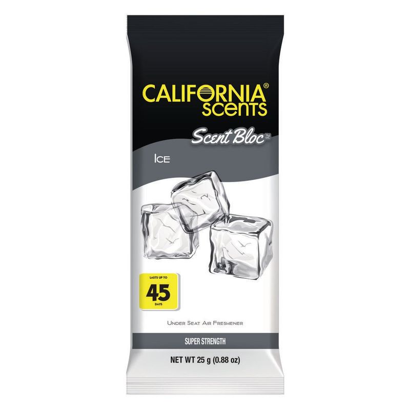 Aromatizante para Auto en Bloque para Bajo el Asiento Aroma Hielo 25 g