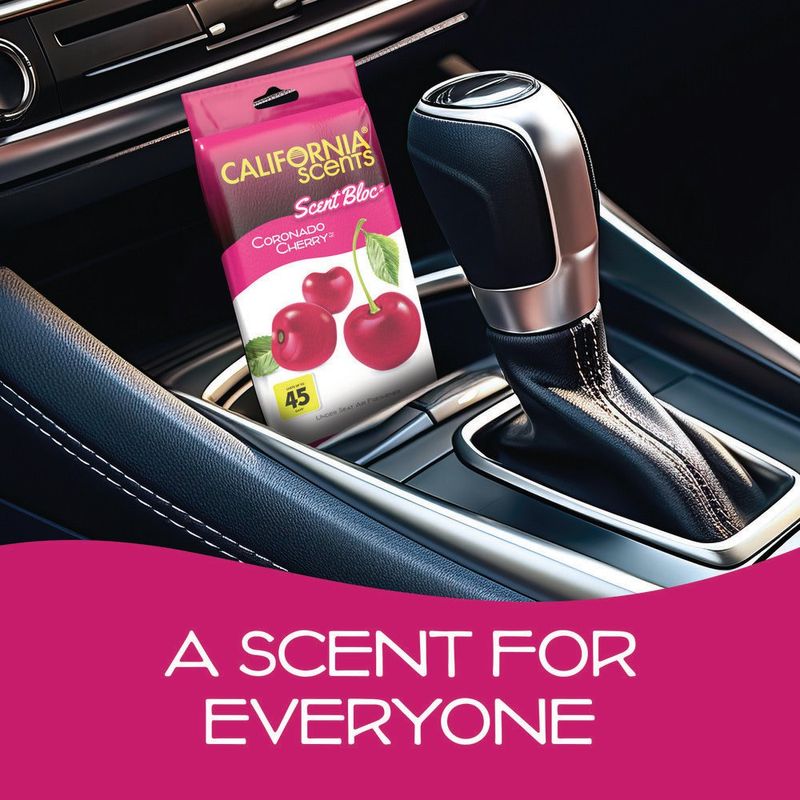Aromatizante para Auto en Bloque para Bajo el Asiento Aroma Cereza 25 g