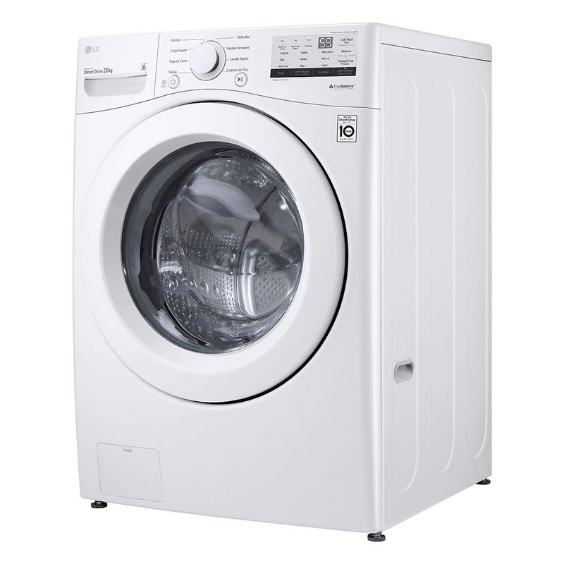 Lavadora de Carga Frontal Inverter Direct Drive 20 Kg Color Blanco