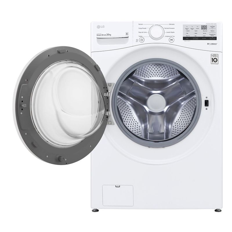 Lavadora de Carga Frontal Inverter Direct Drive 20 Kg Color Blanco